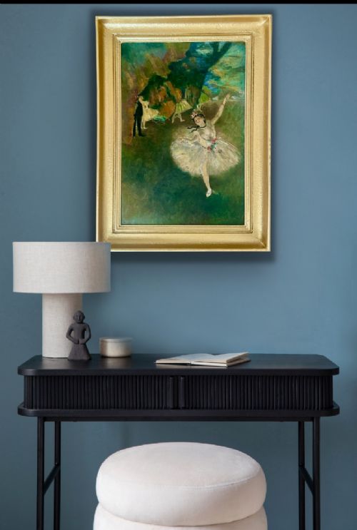 fig 3. Painting L'Étoile (The Star), After Edgar Degas (1834-1917)
