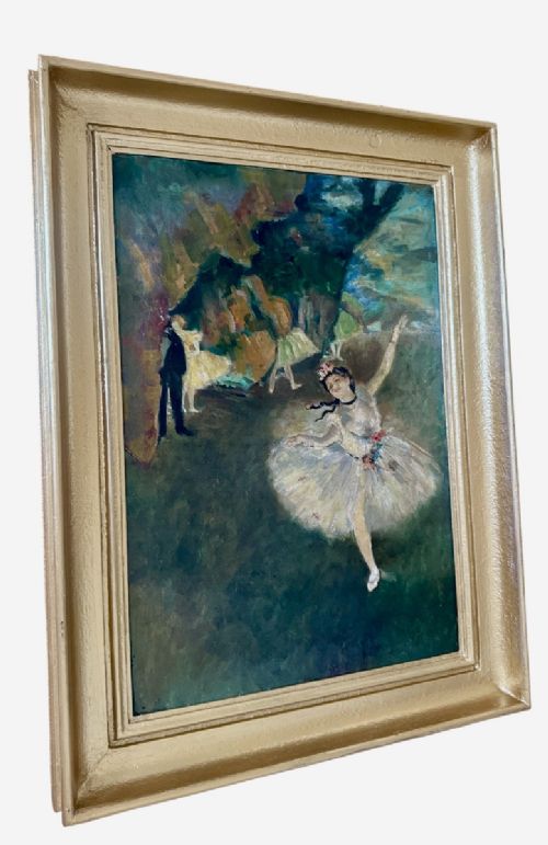 fig 5. Painting L'Étoile (The Star), After Edgar Degas (1834-1917)
