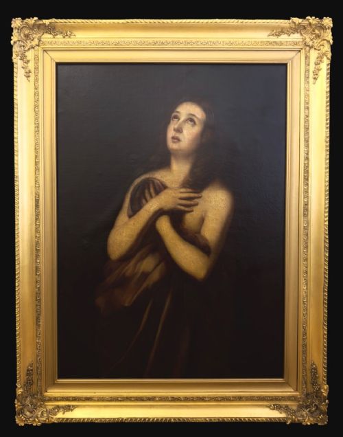 Painting of the Penitent Magdalene, After Bartolomé Esteban Murillo (1618-1682)