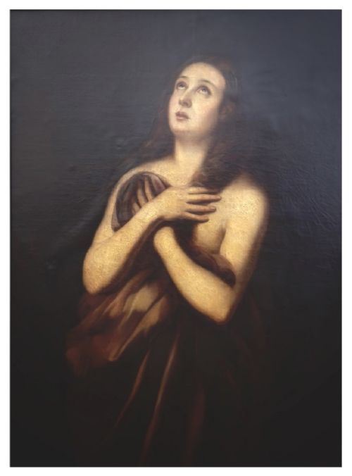 fig 1. Painting of The Penitent Magdalene, After Bartolomé Esteban Murillo (1618-1682)