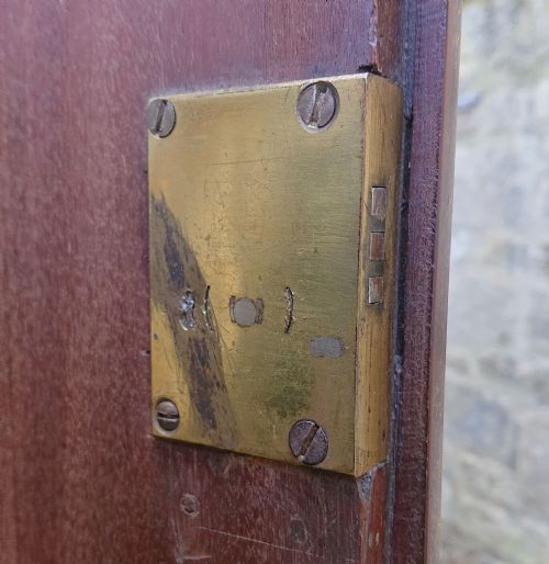 18TH CENTURY CAMPAIGN LINEN PRESS - ADDITIONAL PHOTO 4