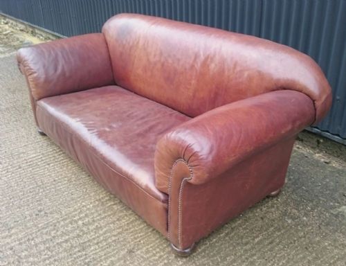 ANTIQUE SOFA BY MAPLE AND CO - ADDITIONAL PHOTO 2