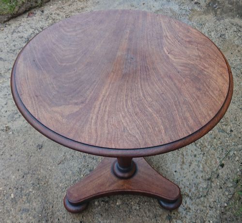 19 CENTURY TRIPOD WINE TABLE - ADDITIONAL PHOTO 4