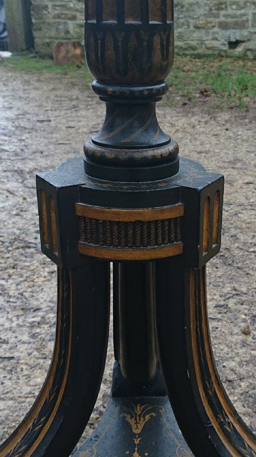 VERY WELL PRESERVED GOOD SCALE AND FINE QUALITY HATSTAND IN THE ITALIANATE STYLE - ADDITIONAL PHOTO 9