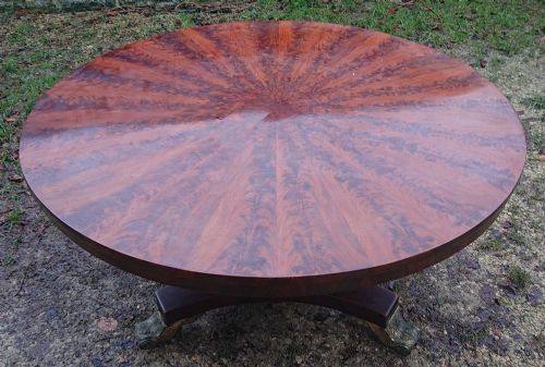 19TH CENTURY MAHOGANY CENTRE TABLE - ADDITIONAL PHOTO 2