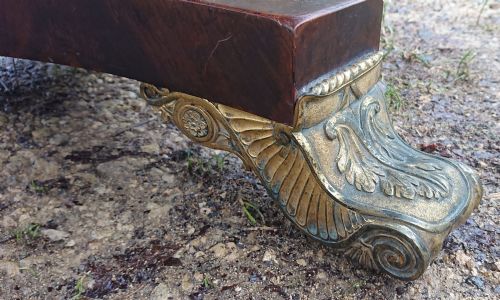 19TH CENTURY MAHOGANY CENTRE TABLE - ADDITIONAL PHOTO 8