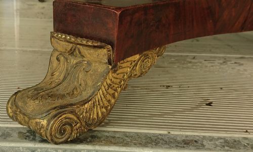 19TH CENTURY MAHOGANY CENTRE TABLE - ADDITIONAL PHOTO 9