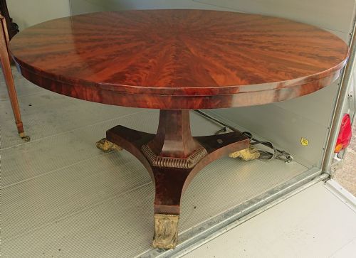 19TH CENTURY MAHOGANY CENTRE TABLE - ADDITIONAL PHOTO 11