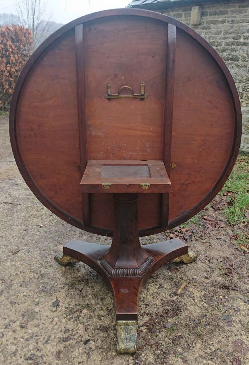 19TH CENTURY MAHOGANY CENTRE TABLE - ADDITIONAL PHOTO 13