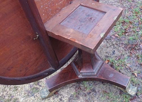 19TH CENTURY MAHOGANY CENTRE TABLE - ADDITIONAL PHOTO 14