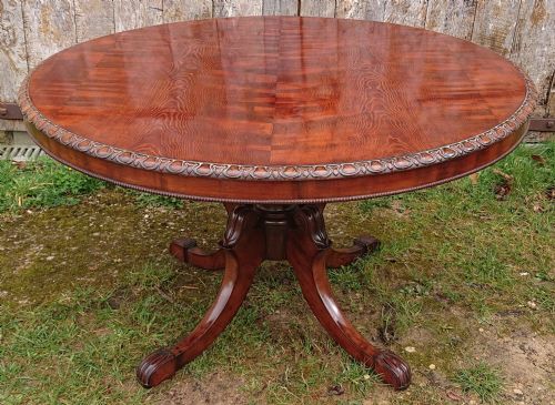 VERY FINE NINETEENTH CENTURY CENTRE TABLE - ADDITIONAL PHOTO 5