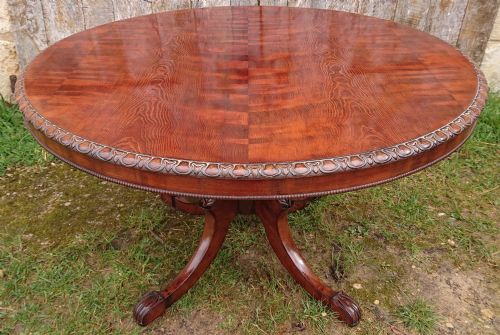 VERY FINE NINETEENTH CENTURY CENTRE TABLE - ADDITIONAL PHOTO 6
