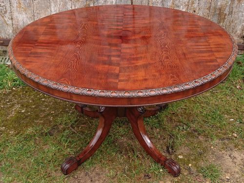 VERY FINE NINETEENTH CENTURY CENTRE TABLE - ADDITIONAL PHOTO 7