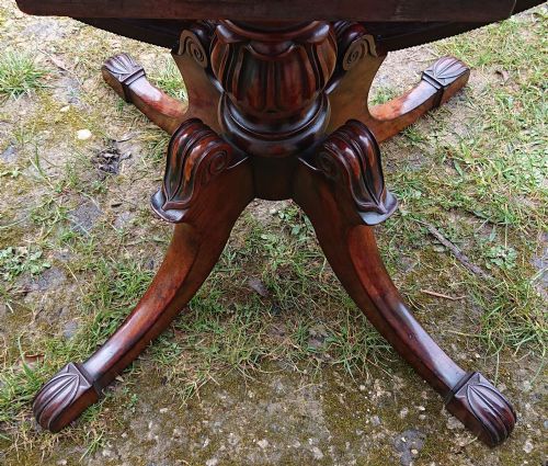 VERY FINE NINETEENTH CENTURY CENTRE TABLE - ADDITIONAL PHOTO 8