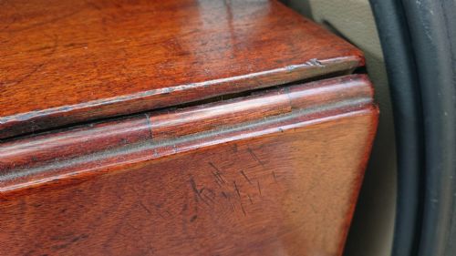 EARLY 19TH CENTURY MAHOGANY FOLDING DINING TABLE - ADDITIONAL PHOTO 14
