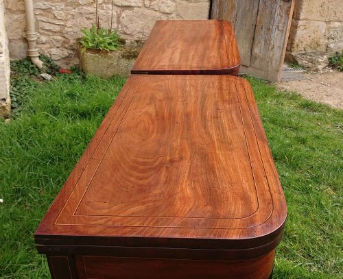 A RARE PAIR OF VERY FINE QUALITY 18TH CENTURY CARD TABLES - ADDITIONAL PHOTO 7
