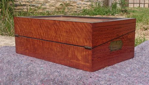 EXCELLENT QUALITY 19TH CENTURY WRITING SLOPE - ADDITIONAL PHOTO 6