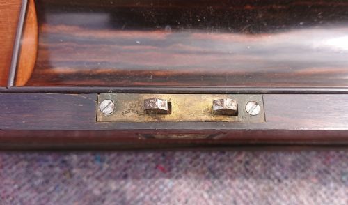 EXCELLENT QUALITY 19TH CENTURY WRITING SLOPE - ADDITIONAL PHOTO 16