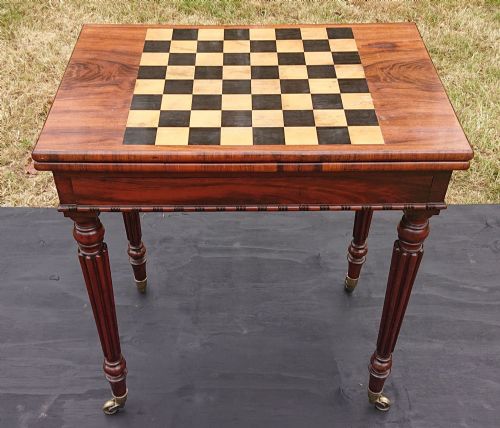 An Early Nineteenth Century Games Table by Gillows of Lancaster and London
