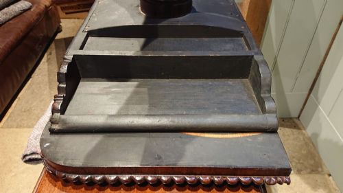EARLY NINETEENTH CENTURY GEORGE IV PERIOD ANTIQUE CARD TABLE - ADDITIONAL PHOTO 12