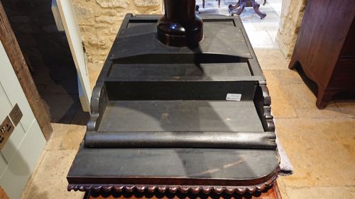 EARLY NINETEENTH CENTURY GEORGE IV PERIOD ANTIQUE CARD TABLE - ADDITIONAL PHOTO 13