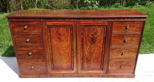 EARLY 19TH CENTURY LINEN PRESS COMPENDIUM ATTRIBUTED TO GILLOWS OF LANCASTER AND LONDON - ADDITIONAL PHOTO 4