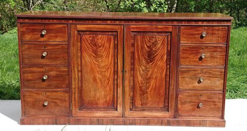 EARLY 19TH CENTURY LINEN PRESS COMPENDIUM ATTRIBUTED TO GILLOWS OF LANCASTER AND LONDON - ADDITIONAL PHOTO 6