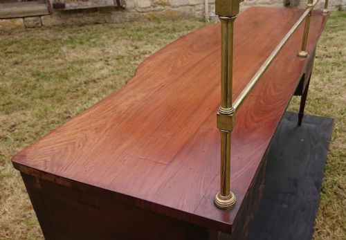 18TH CENTURY GEORGE III PERIOD MAHOGANY ANTIQUE SIDEBOARD - ADDITIONAL PHOTO 11