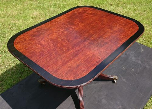 18TH CENTURY GEORGE III RECTANGULAR BREAKFAST CENTRE TABLE - ADDITIONAL PHOTO 3