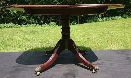 18TH CENTURY GEORGE III RECTANGULAR BREAKFAST CENTRE TABLE - ADDITIONAL PHOTO 9