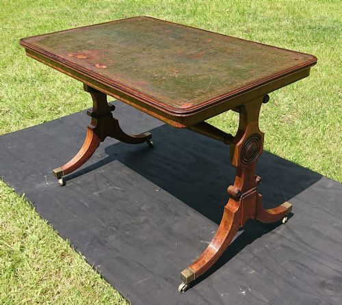 REGENCY LIBRARY TABLE - ADDITIONAL PHOTO 2