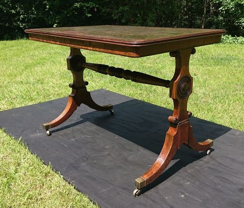 REGENCY LIBRARY TABLE - ADDITIONAL PHOTO 3