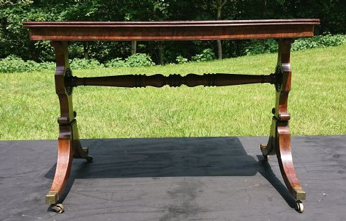 REGENCY LIBRARY TABLE - ADDITIONAL PHOTO 8