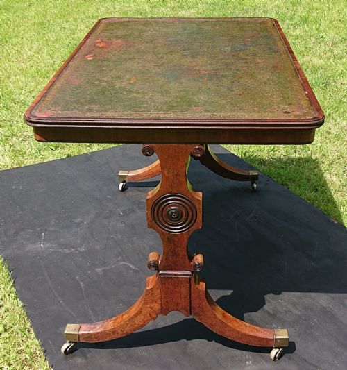 REGENCY LIBRARY TABLE - ADDITIONAL PHOTO 10