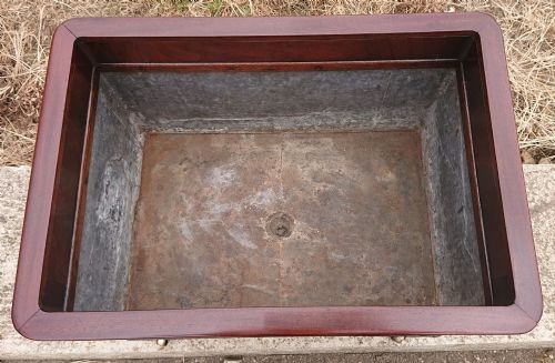 EARLY 19TH CENTURY REGENCY MAHOGANY WINE COOLER CELLARETTE ATTRIBUTED TO GILLOWS OF LANCASTER AND LONDON - ADDITIONAL PHOTO 14