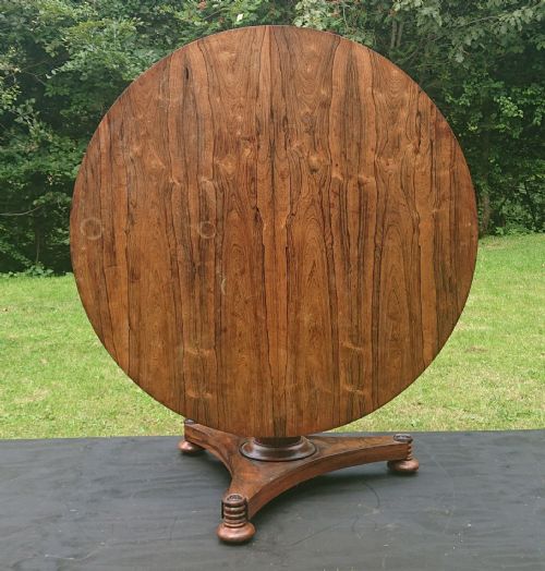 19TH CENTURY ANTIQUE CENTRE TABLE BY JAMES WINTER OF WARDOUR STREET IN LONDON - ADDITIONAL PHOTO 9
