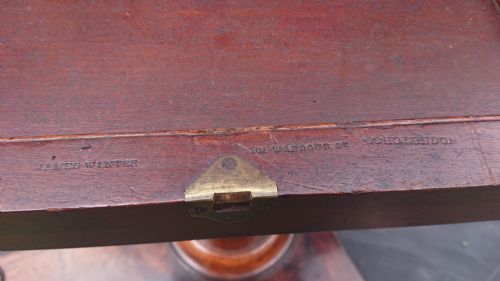 19TH CENTURY ANTIQUE CENTRE TABLE BY JAMES WINTER OF WARDOUR STREET IN LONDON - ADDITIONAL PHOTO 11
