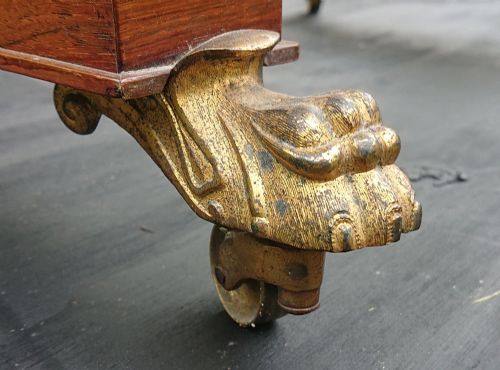 EARLY 19TH CENTURY REGENCY GAMES TABLE WITH REMOVABLE CHESS AND BACKGAMMON BOARDS ATTRIBUTED TO GILLOWS - ADDITIONAL PHOTO 11