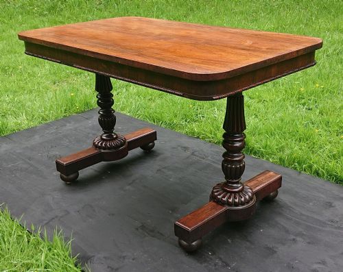 EARLY 19TH CENTURY ANTIQUE LIBRARY WRITING TABLE BY GILLOWS OF LANCASTER AND LONDON - ADDITIONAL PHOTO 13