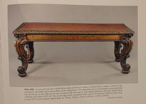 LARGE SCALE COUNTRY HOUSE CONSOLE TABLE WITH CLIFTON FAMILY COAT OF ARMS FOR LYTHAM HALL - ADDITIONAL PHOTO 19