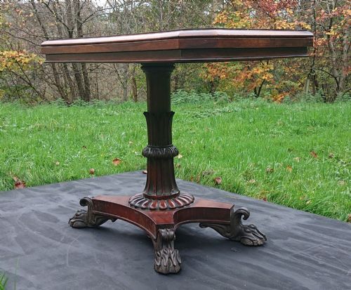 VERY FINE QUALITY EARLY NINETEENTH CENTURY CARD TABLE - ADDITIONAL PHOTO 5