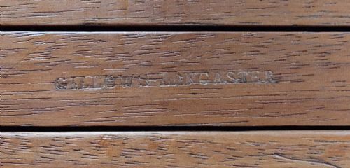 EARLY 19TH CENTURY EXTENDING MAHOGANY ANTIQUE DINING TABLE MADE BY AND STAMPED GILLOWS LANCASTER - ADDITIONAL PHOTO 10