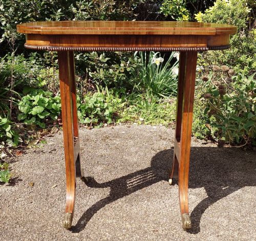 EARLY NINETEENTH CENTURY END TABLE WINE TABLE LAMP TABLE - ADDITIONAL PHOTO 5