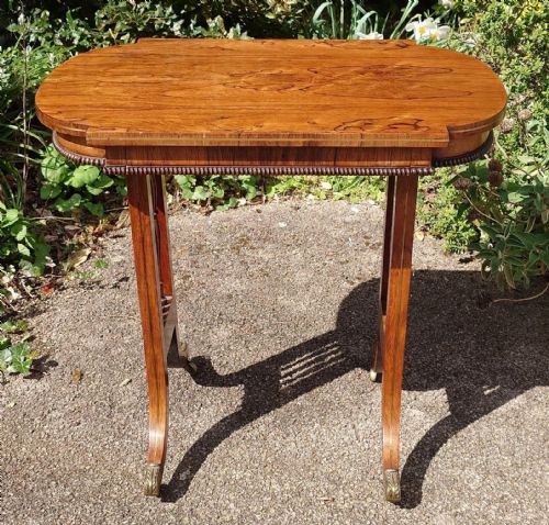 EARLY NINETEENTH CENTURY END TABLE WINE TABLE LAMP TABLE - ADDITIONAL PHOTO 6