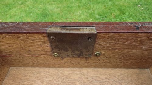 VERY NARROW 18TH CENTURY GEORGE III PERIOD SIDEBOARD - ADDITIONAL PHOTO 9