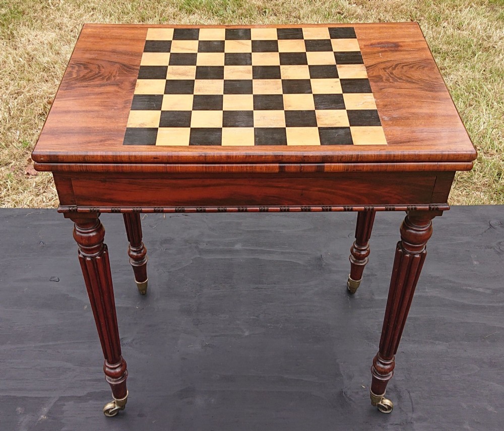 An Early Nineteenth Century Games Table by Gillows of Lancaster and London