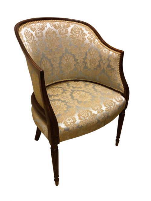 An Antique Edwardian Mahogany Armchair circa 1905