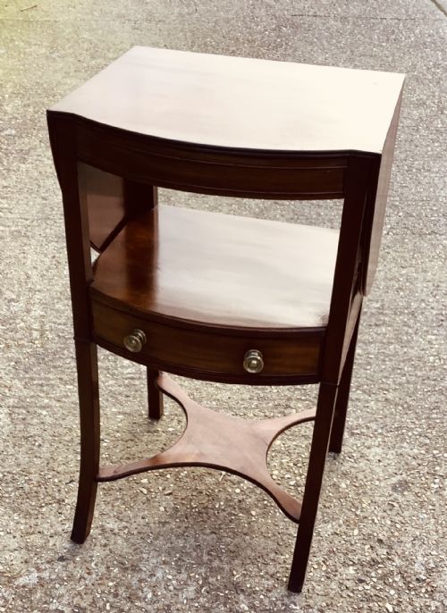 A Rare Georgian Mahogany Folding Washstand circa 1820