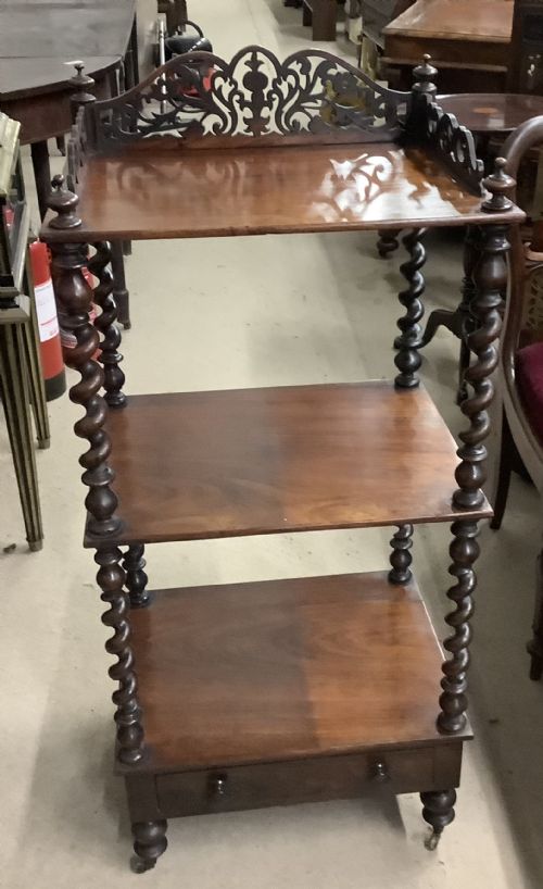 An Antique Victorian whatnot circa 1860