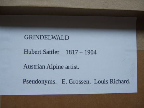 HUBERT SATTLER GRINDELVALD WETTERHORN MOUNTAINS - ADDITIONAL PHOTO 5